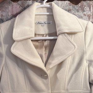 Kenneth Cole Off-White Coat